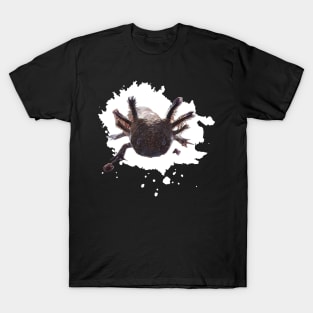 Axolotl with a splash in the background T-Shirt